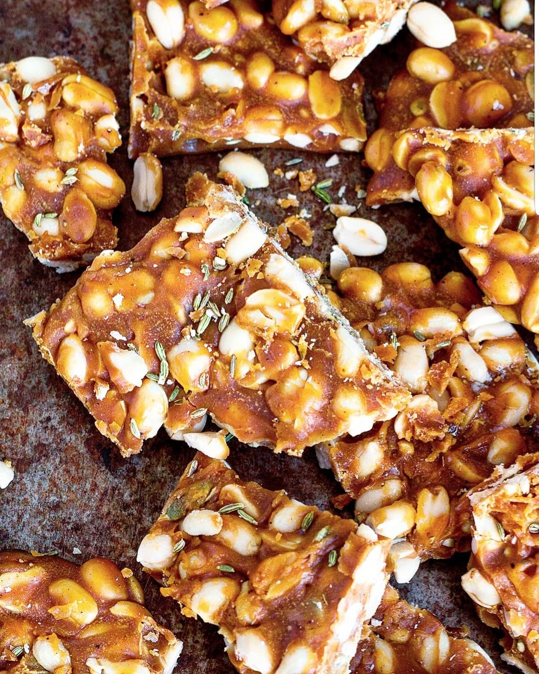 Jaggery Peanut Brittle