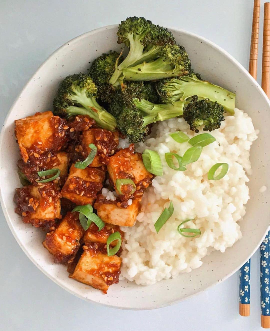 Sweet and Sticky Tofu