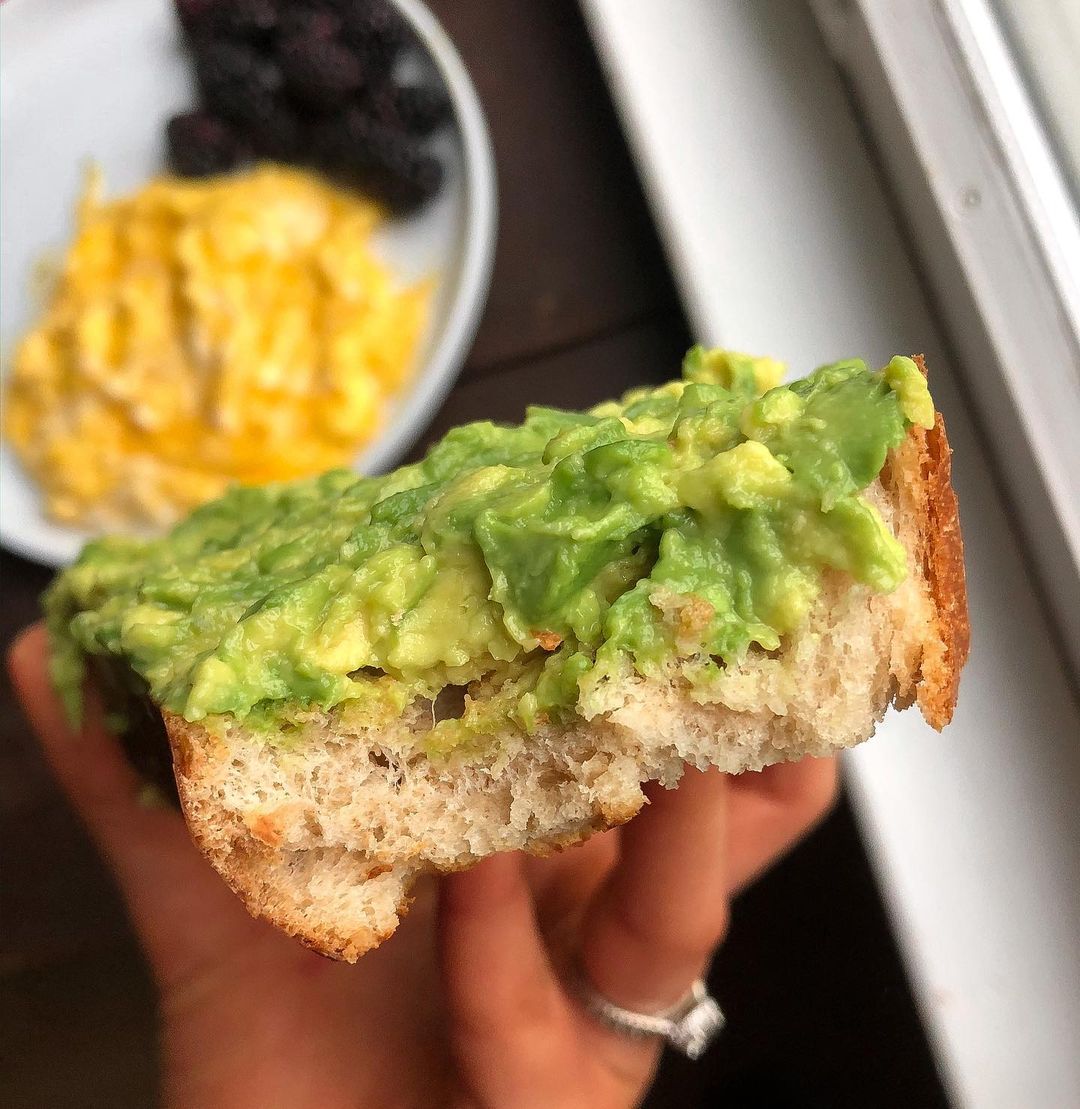 Scrambled Eggs + Avocado Toast