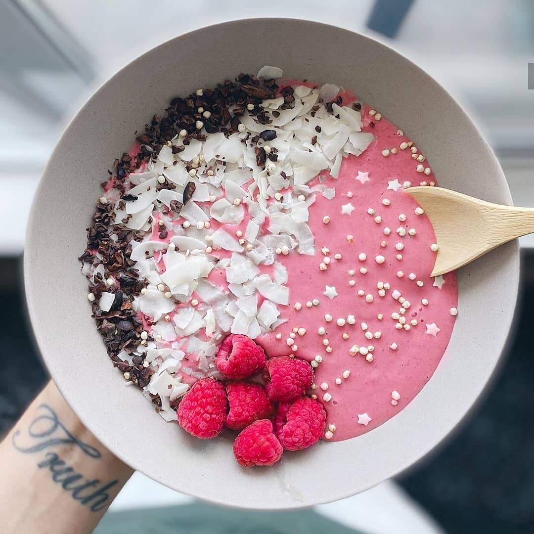 Vegan Pink Berry Bowl