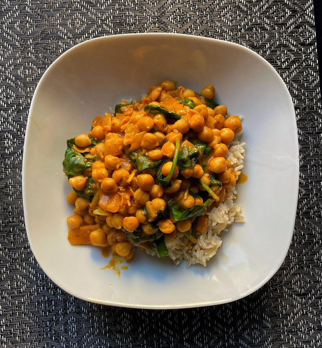 Chickpea and Spinach Curry Recipe