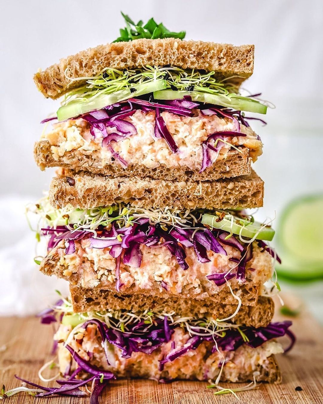 Chickpea Tuna Sandwich