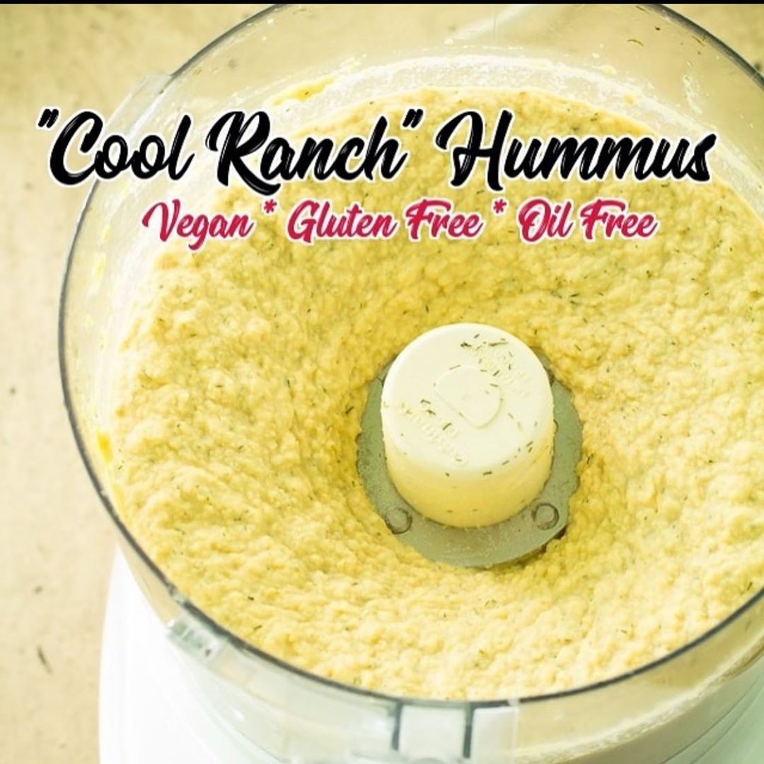 Vegan Cool Ranch Flavored Hummus Dip