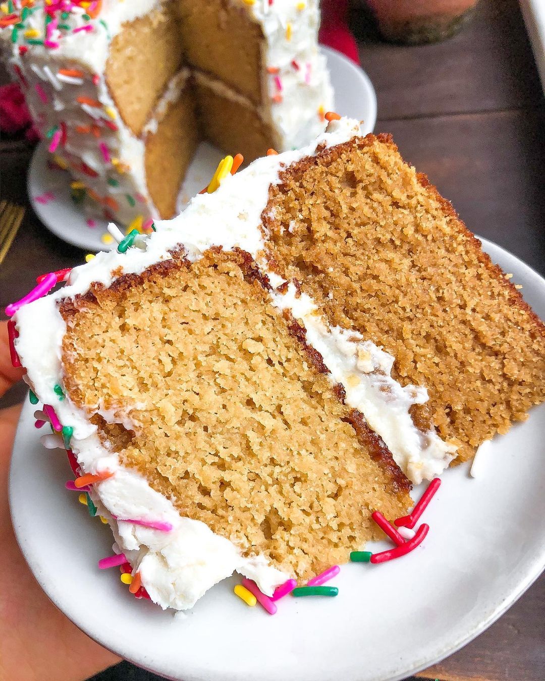 Vanilla and Lemon Birthday Cake