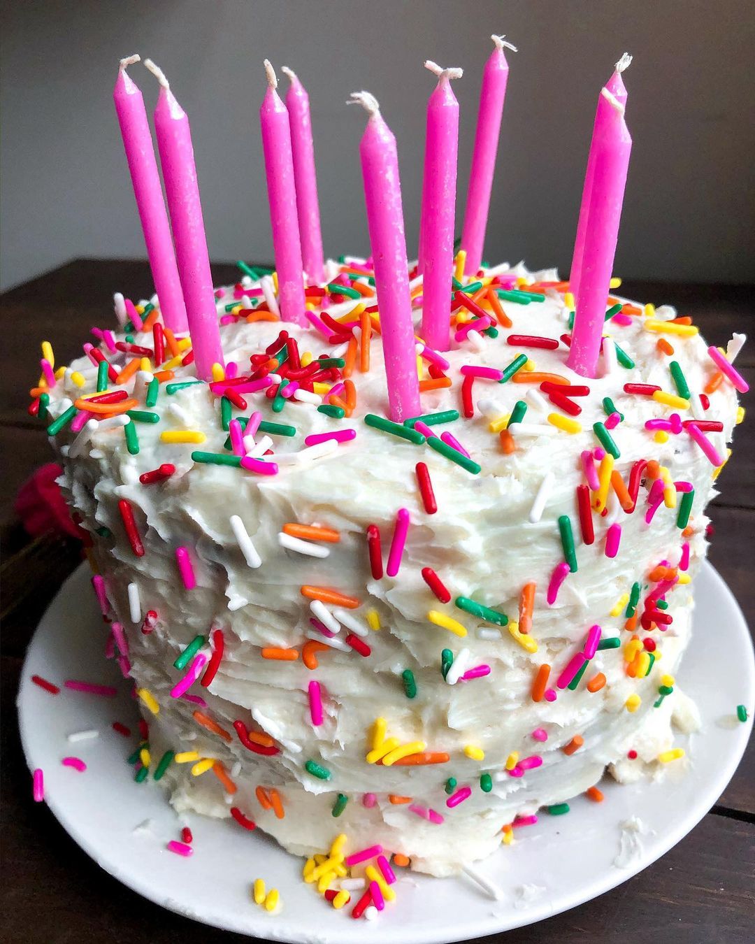 Vanilla and Lemon Birthday Cake
