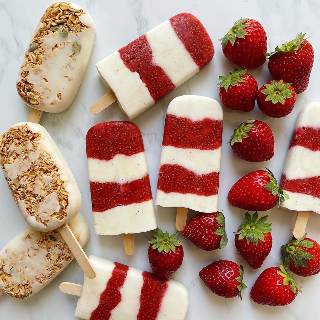 Breakfast Yogurt Ice Lollies