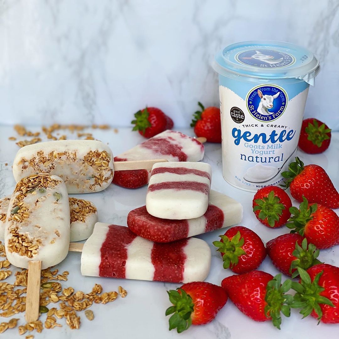 Breakfast Yogurt Ice Lollies