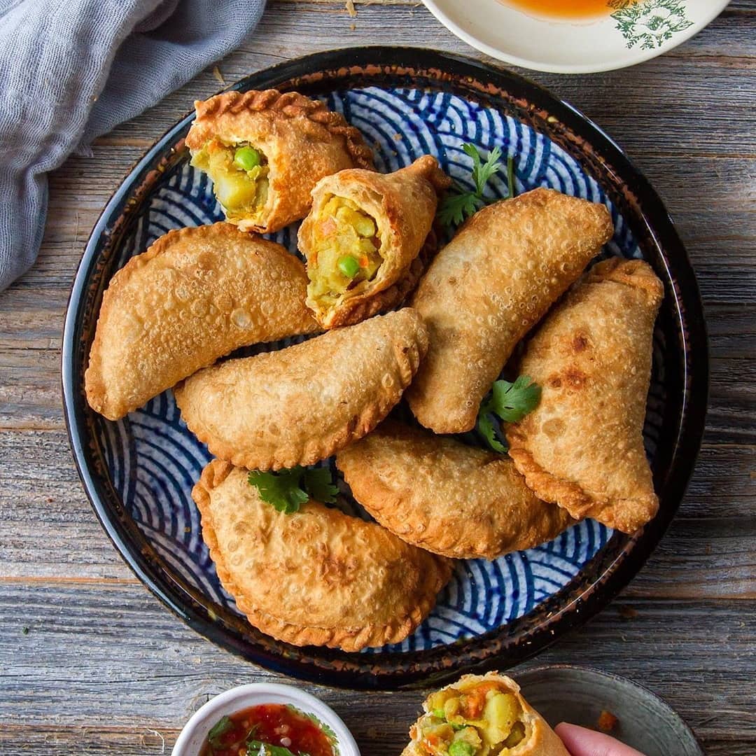 Easy Vegan Curry Puffs
