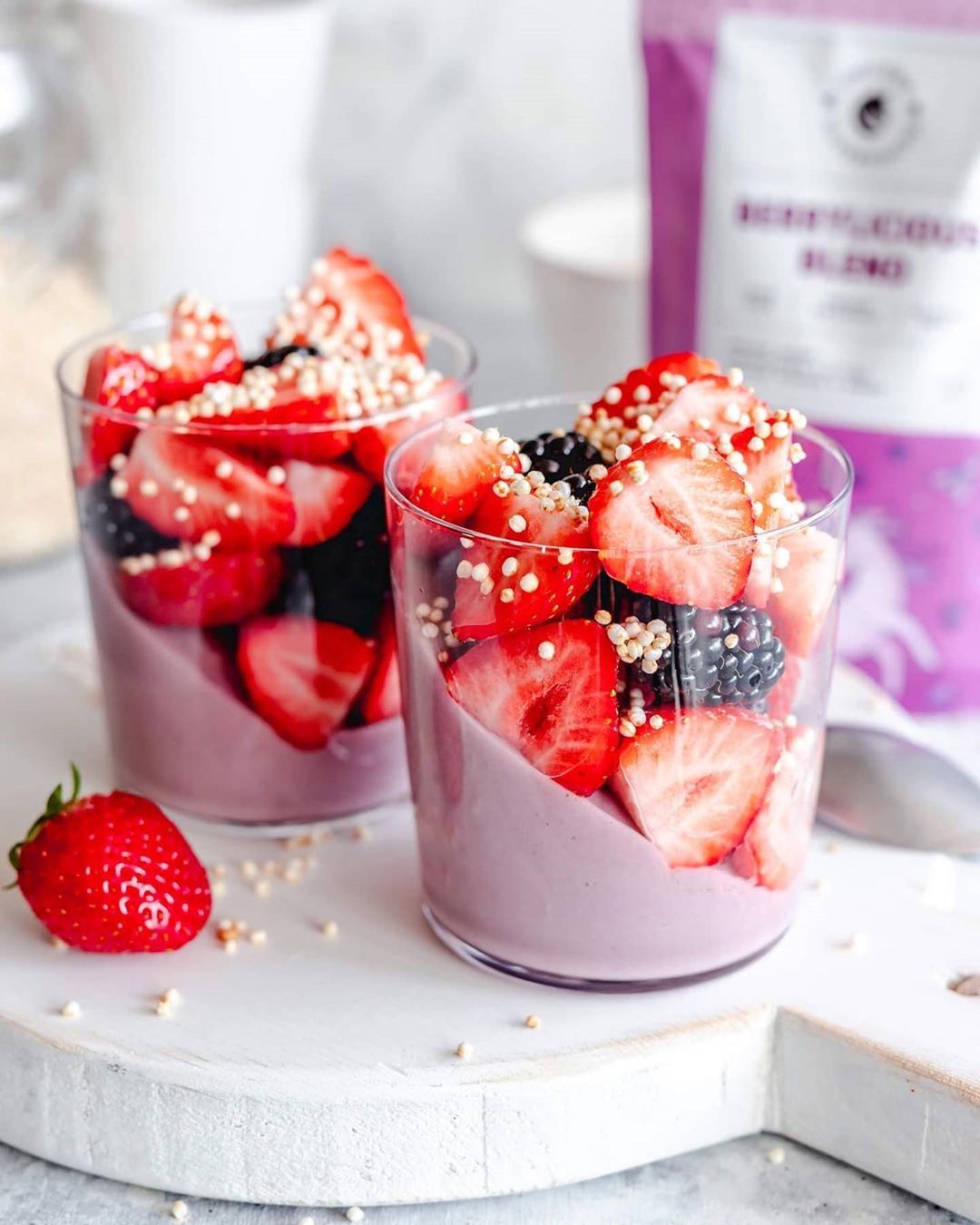 Treat Yourself for Dessert with These Fruity Mousse Cups