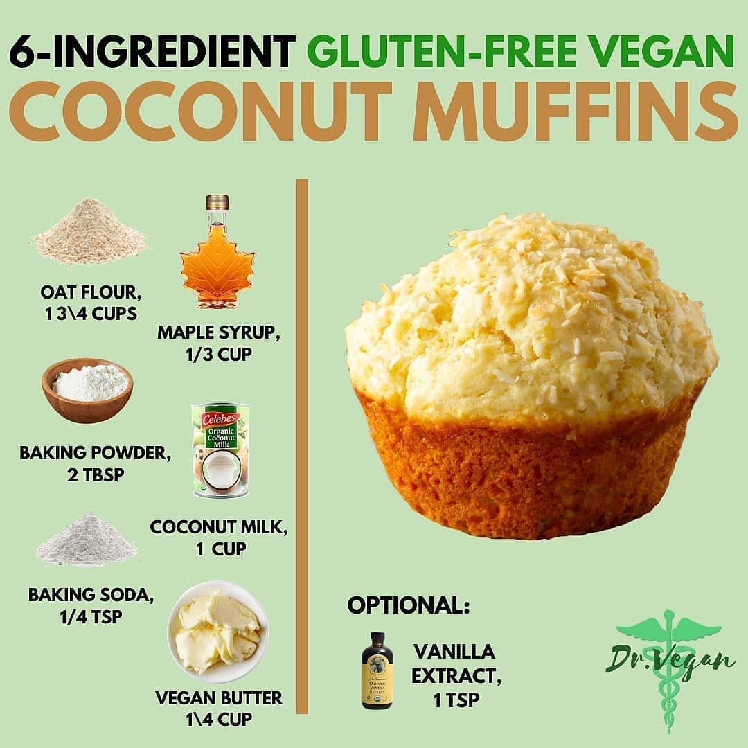 Vegan Gluten-Free Coconut Milk Muffins