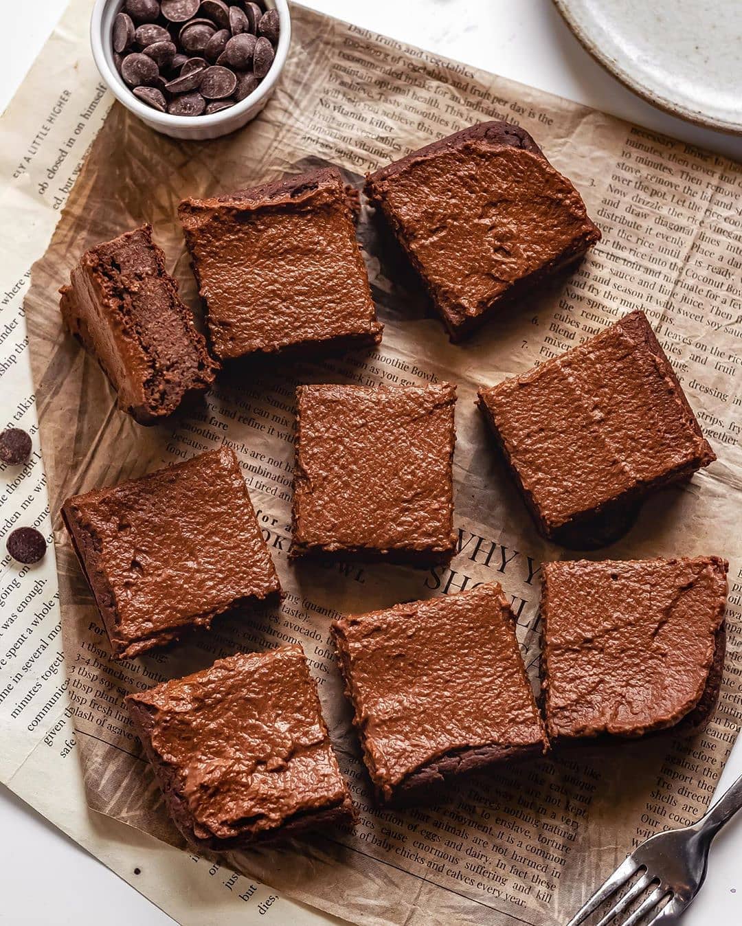 Easy Sugar-Free Vegan Brownies with Bananas
