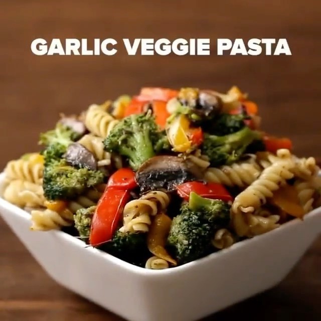 Garlic Veggie Pasta