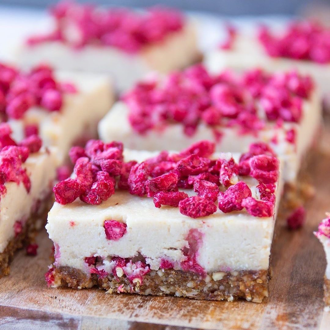 Raw Vegan Cashew and Hemp Slice