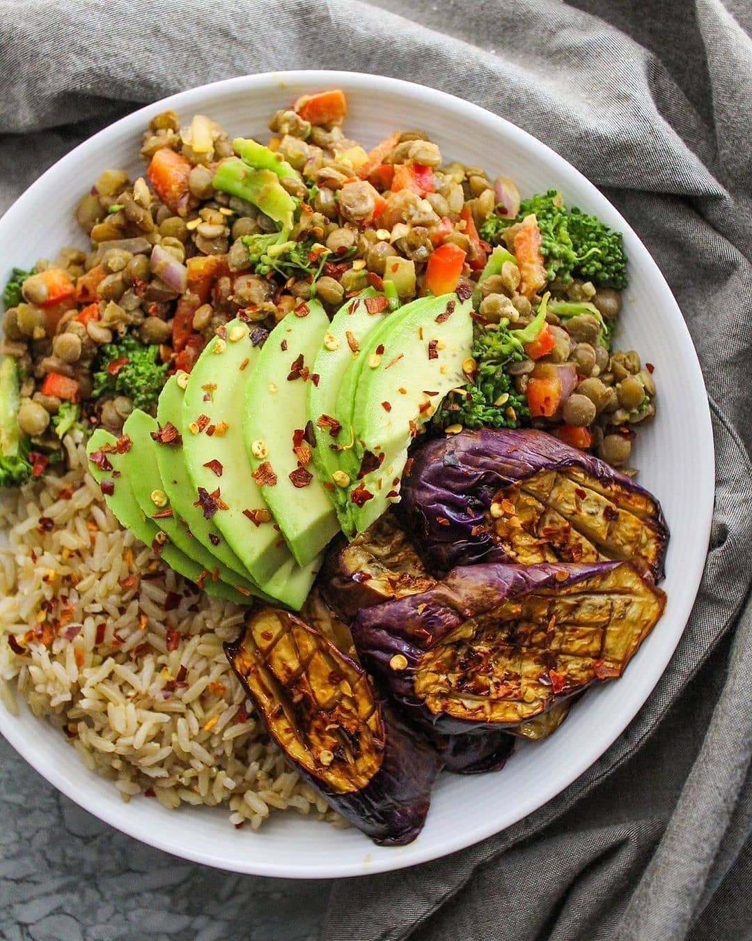 Lentil Tahini Salad