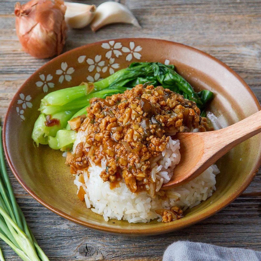 Braised Tofu Rice Bowl
