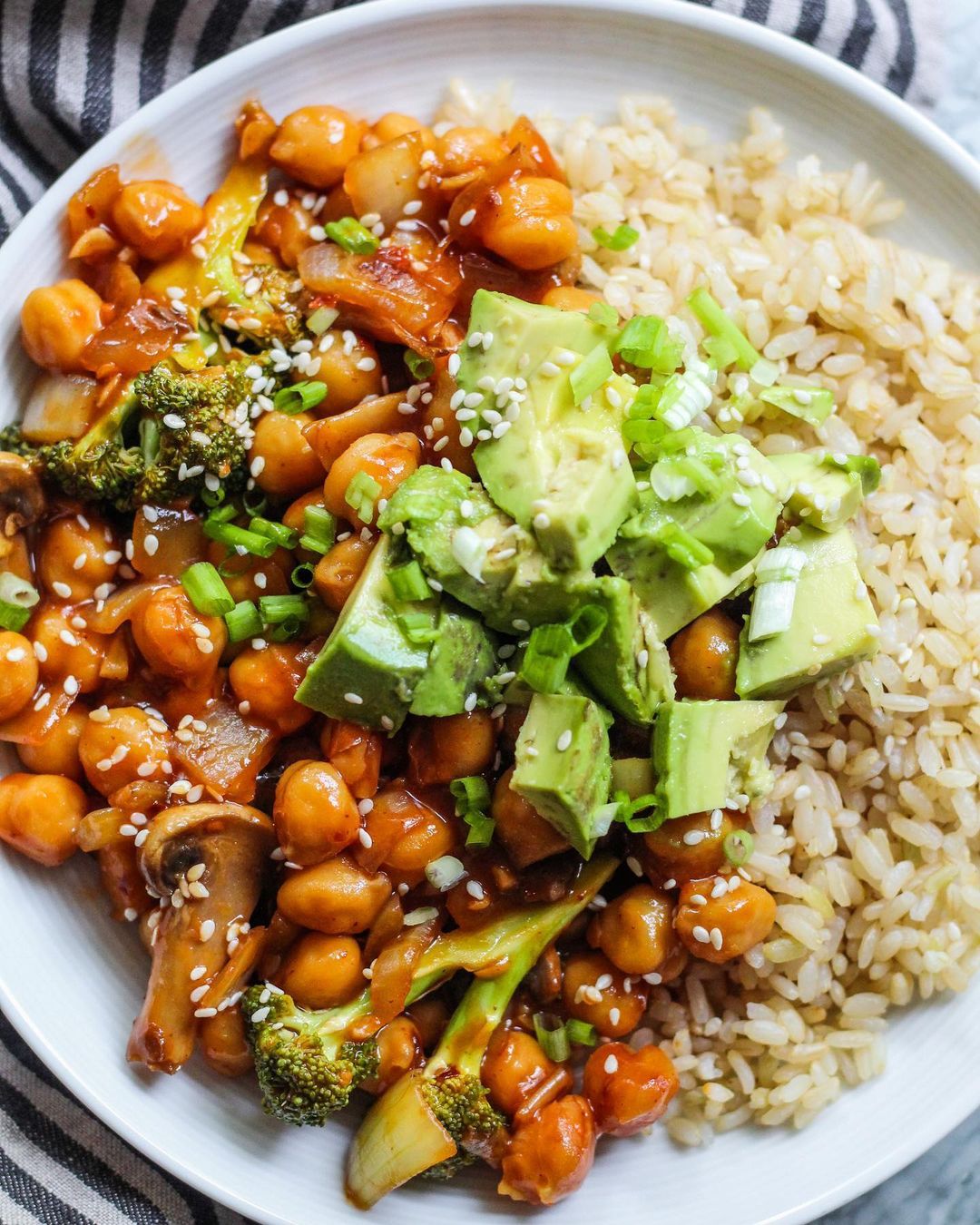 Sweet and Sour Chickpeas