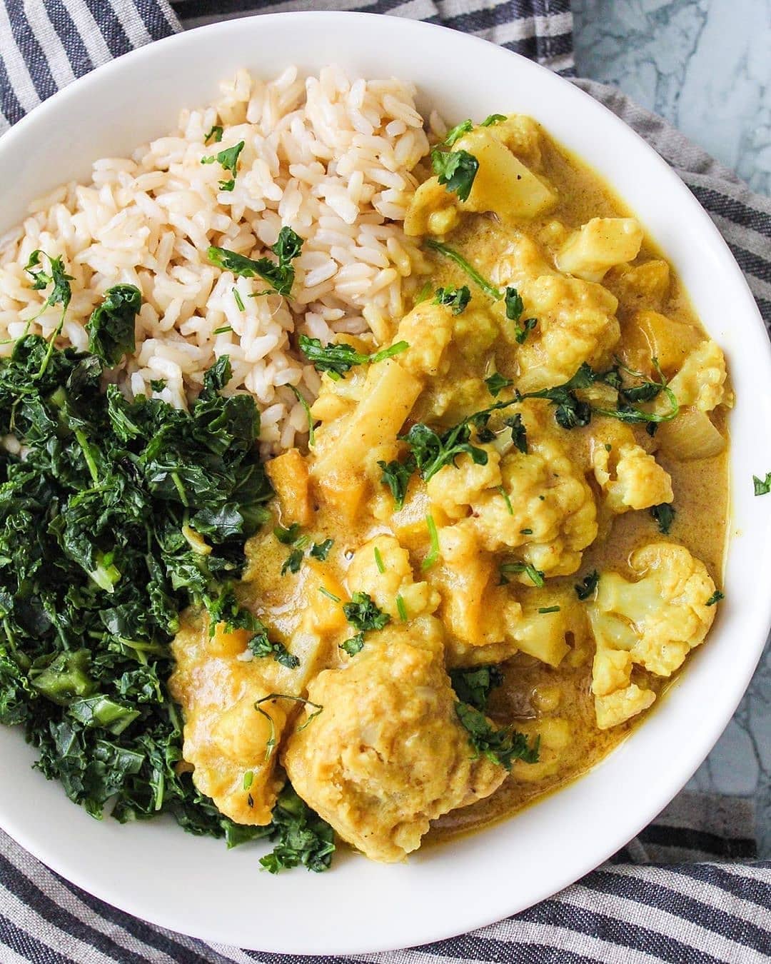 ​Coconut Mango Chickpea Curry