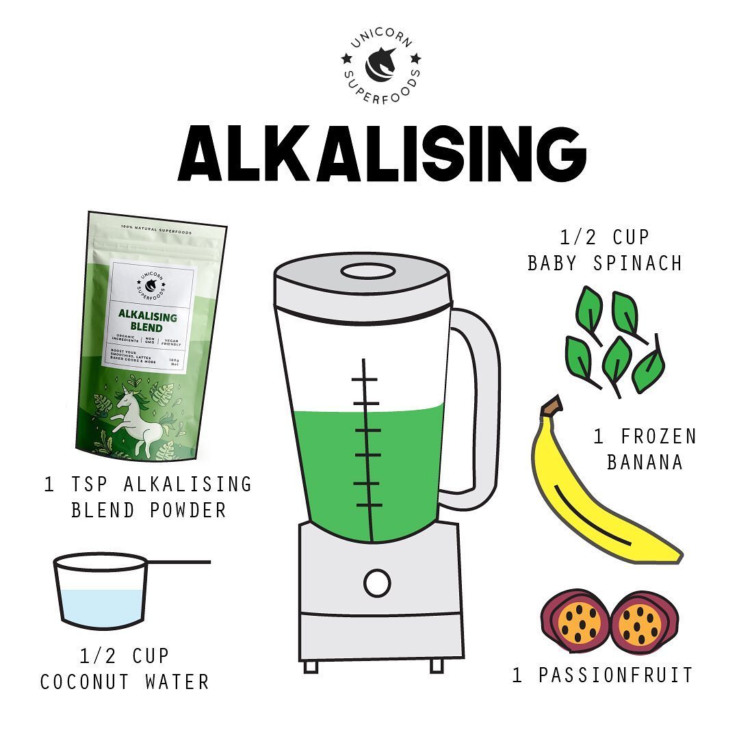 Energizing Alkalising Green Smoothie Blend