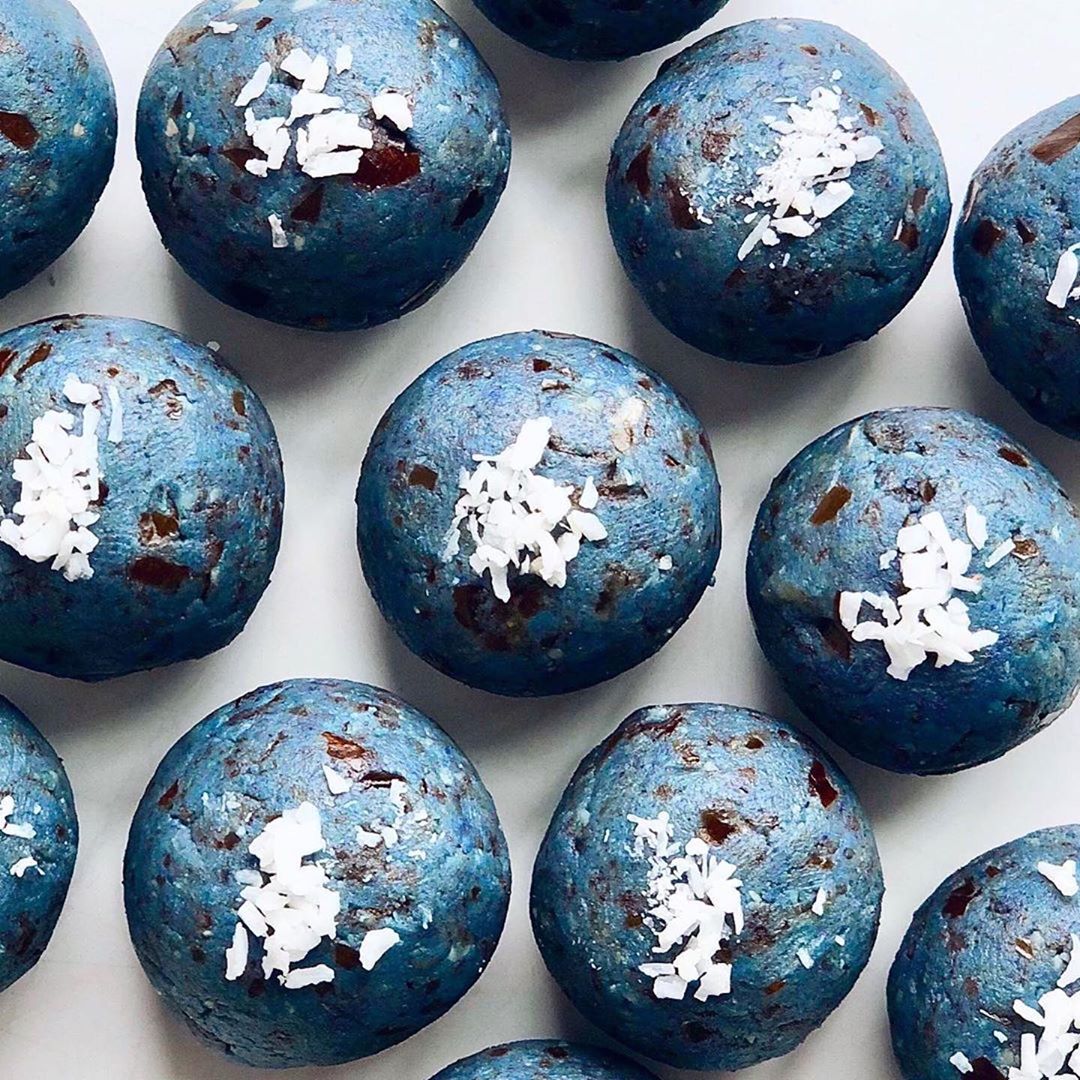 Beauty Boosting Blue Majik Energy Balls