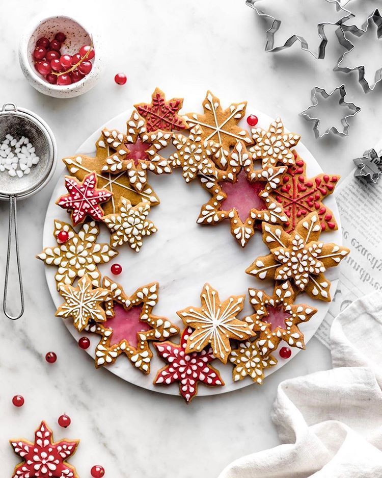 Caramel Gingerbread Cookies