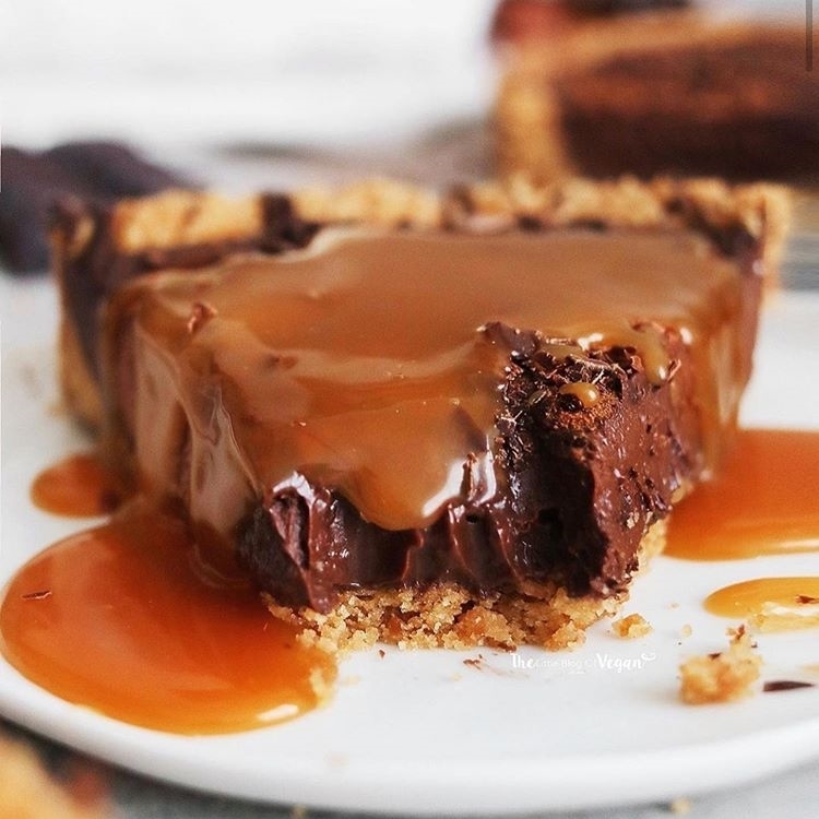 No-Bake Four-Ingredient Chocolate Tart