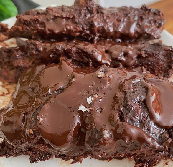 Vegan Brownie Banana Bread