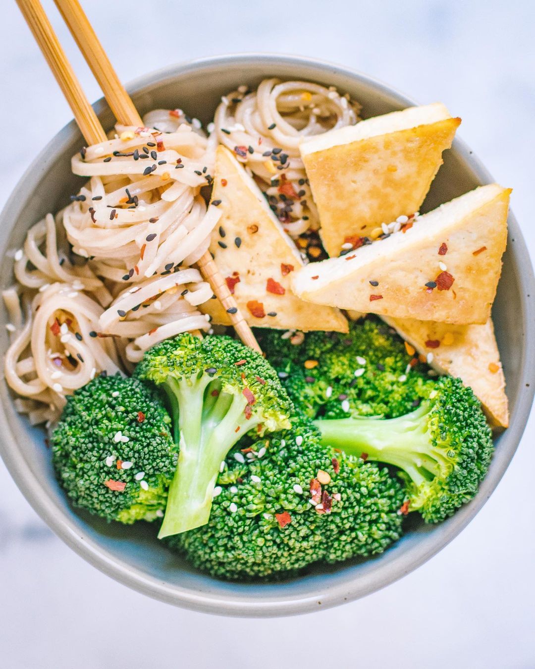 Saucy Rice Noodle Bowls
