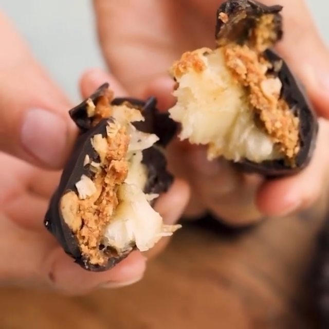 Vegan Chocolate Dipped Banana Snacks