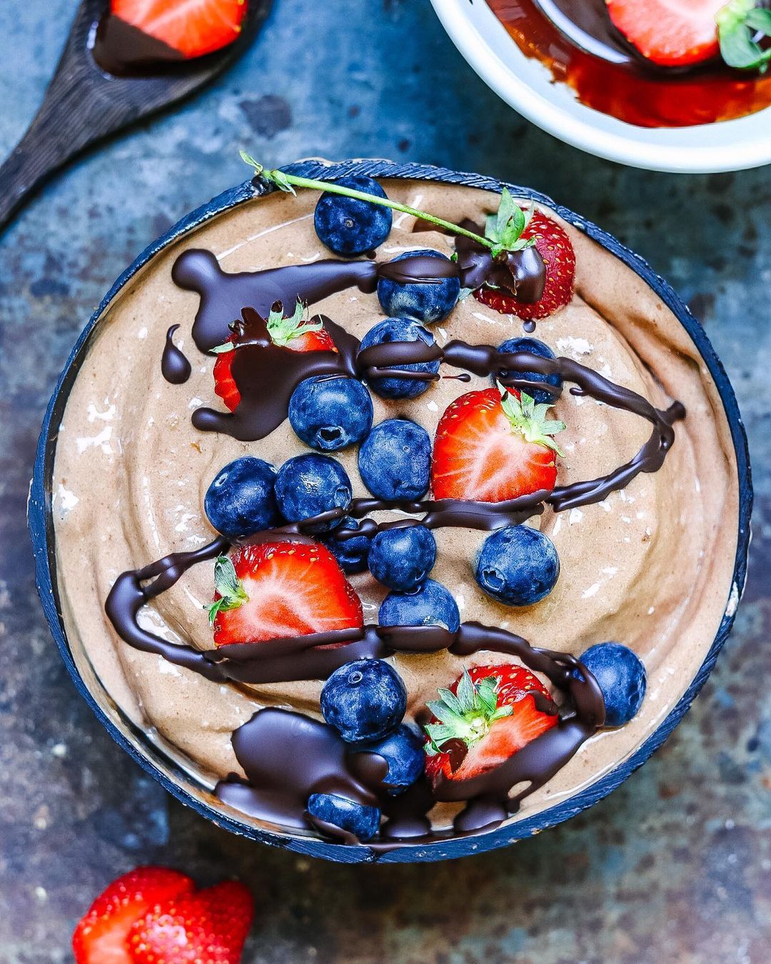 Chocolate and Ginger Nice Cream