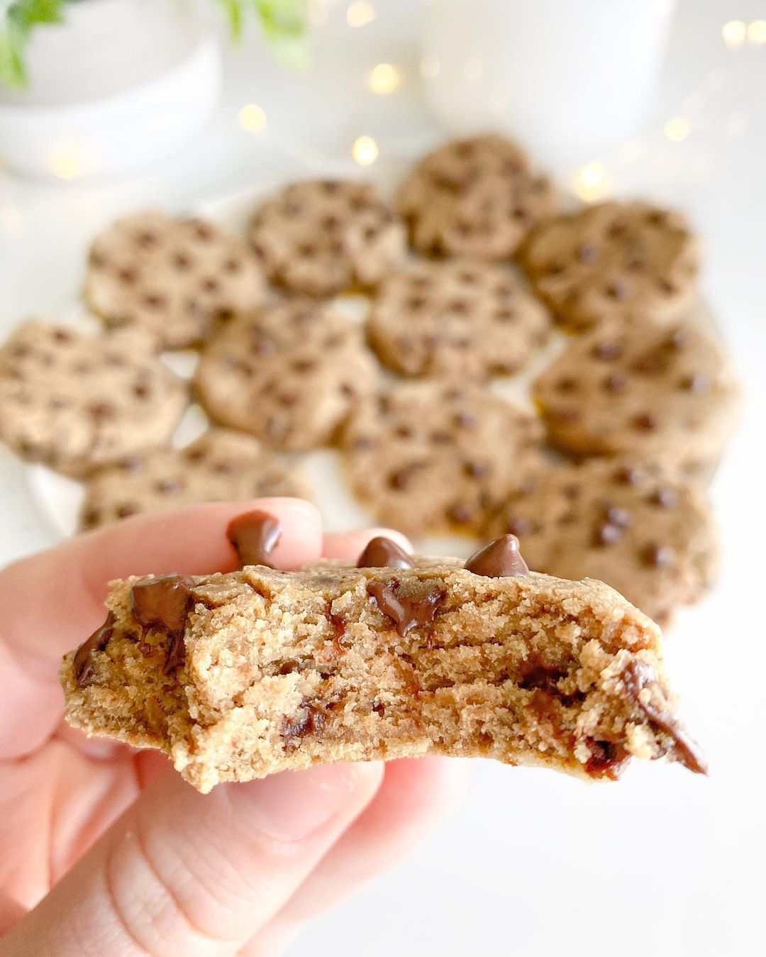 Simple Fluffy Chocolate Chip Cookies