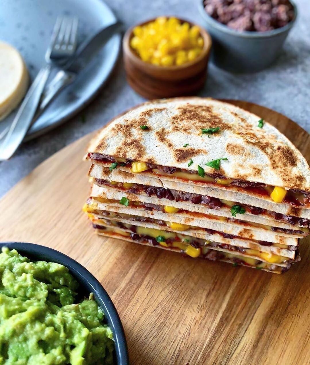 Easy Vegan Quesadillas for Lunch and Dinner