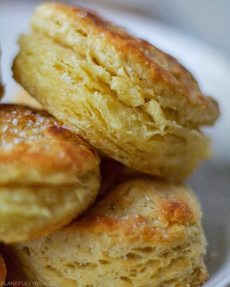 Homemade Vegan Southern Style Biscuits