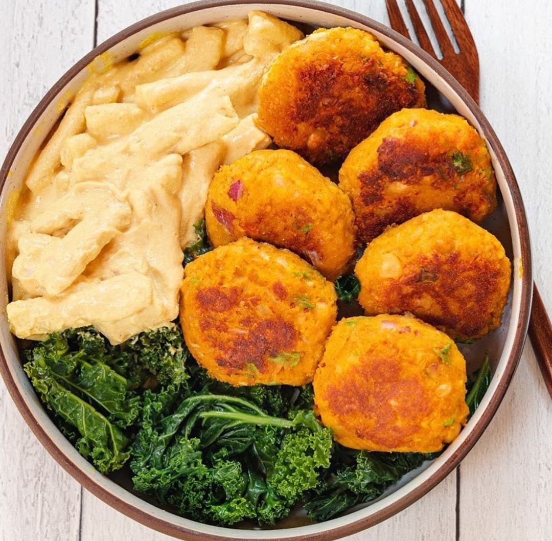 Vegan Gluten-Free Sweet Potato Falafels