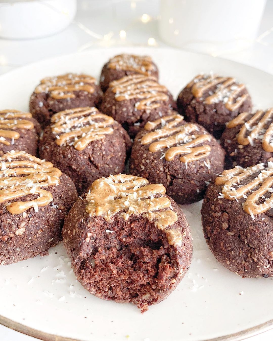 Extra Fluffy Fudgy Brownie Bites