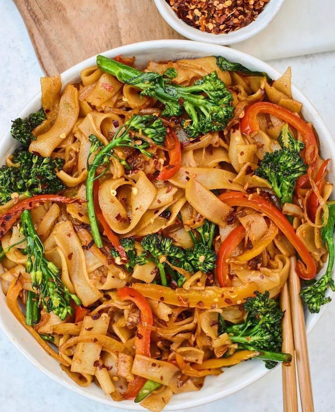 Vegan Pad See Ew Stir-Fry