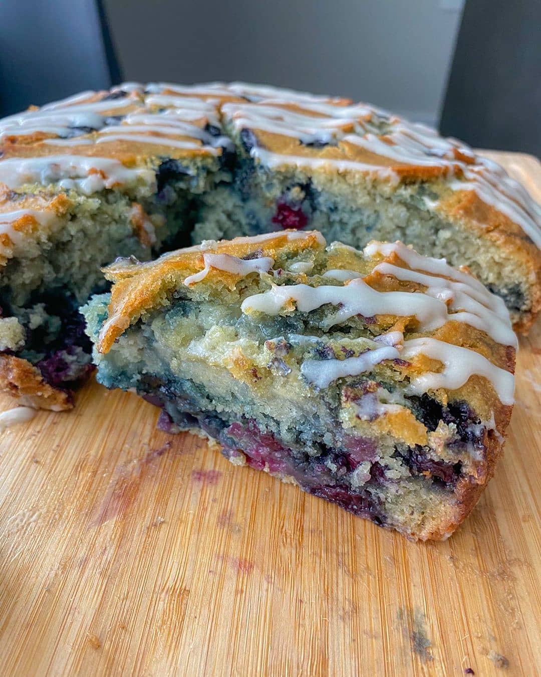 Vegan Blueberry Lemon Loaf