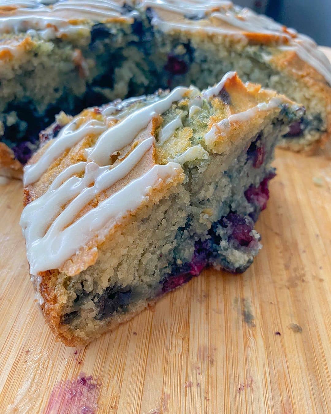 Vegan Blueberry Lemon Loaf