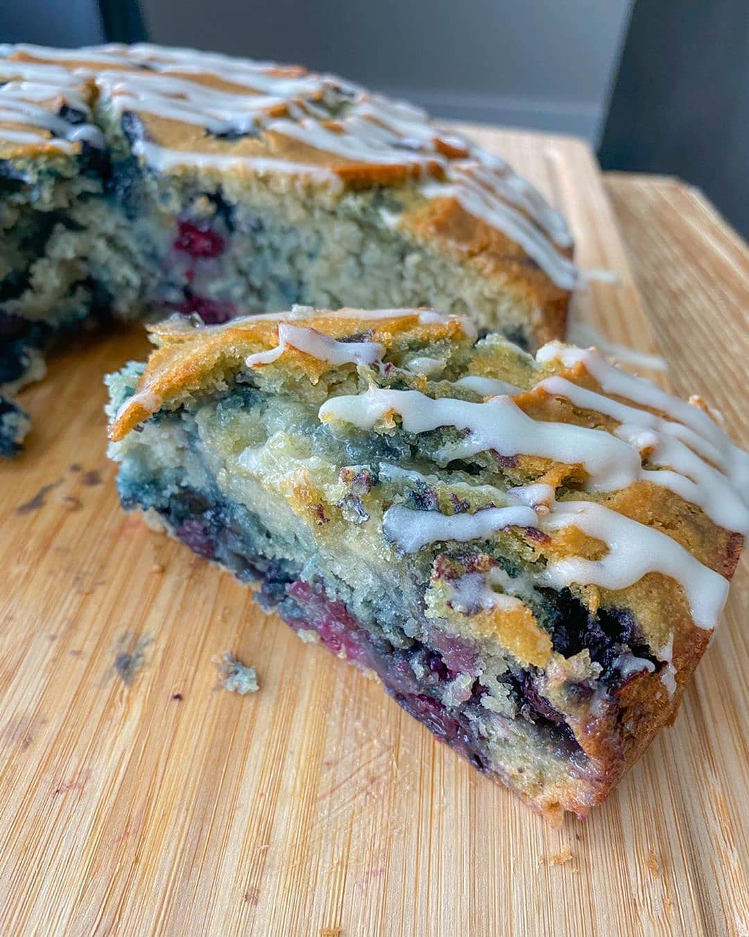 Vegan Blueberry Lemon Loaf