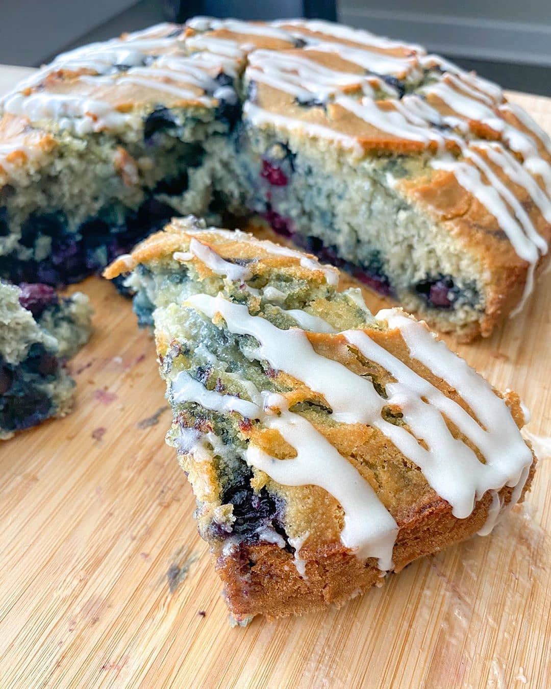 Vegan Blueberry Lemon Loaf