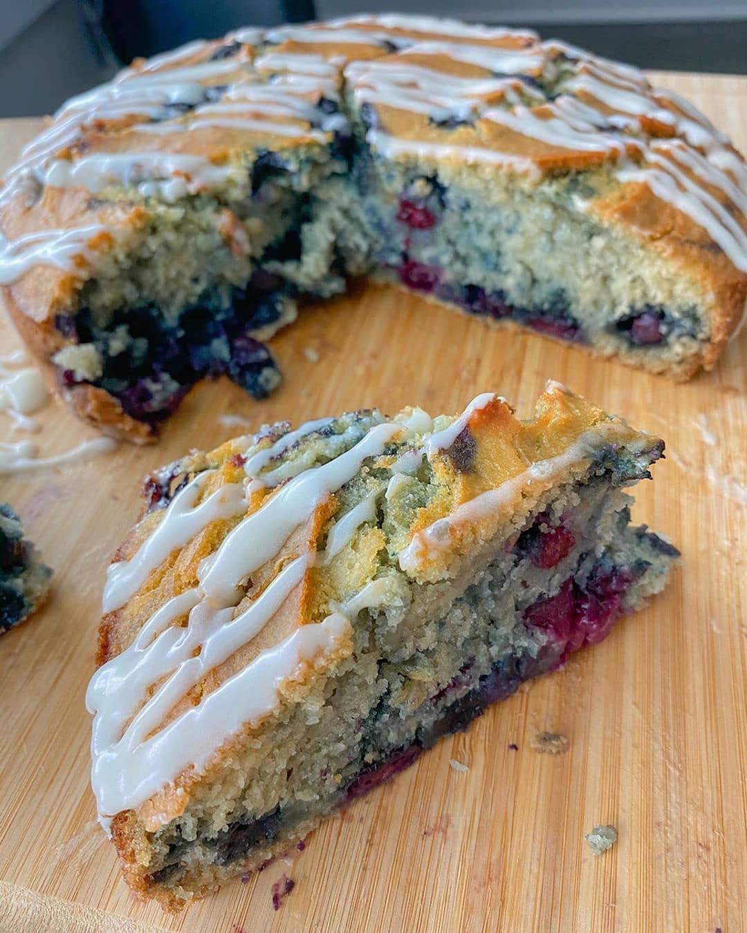 Vegan Blueberry Lemon Loaf