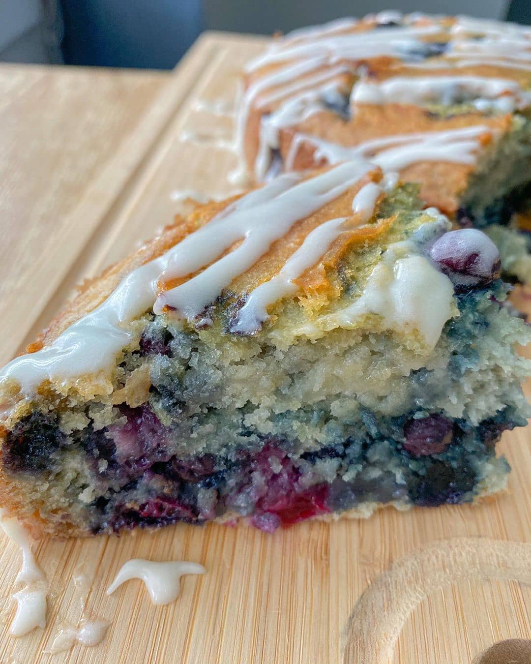 Vegan Blueberry Lemon Loaf