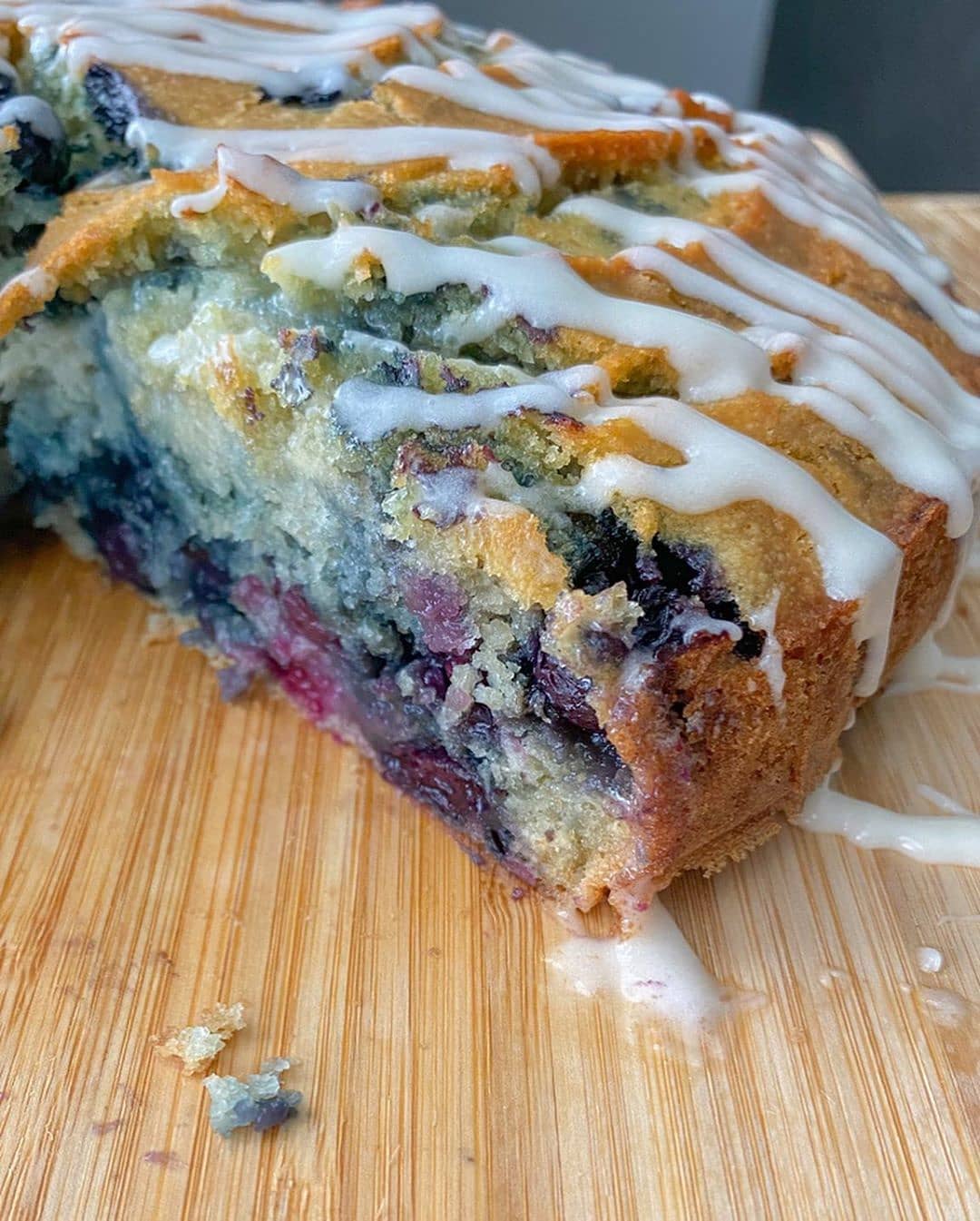 Vegan Blueberry Lemon Loaf