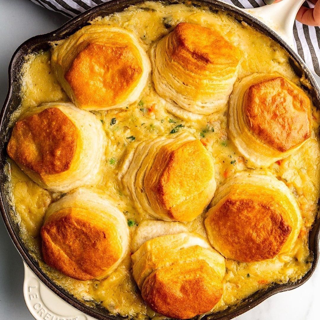 Vegan Biscuit Pot Pie