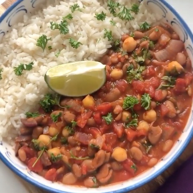 Vegan BBQ Bean Chili