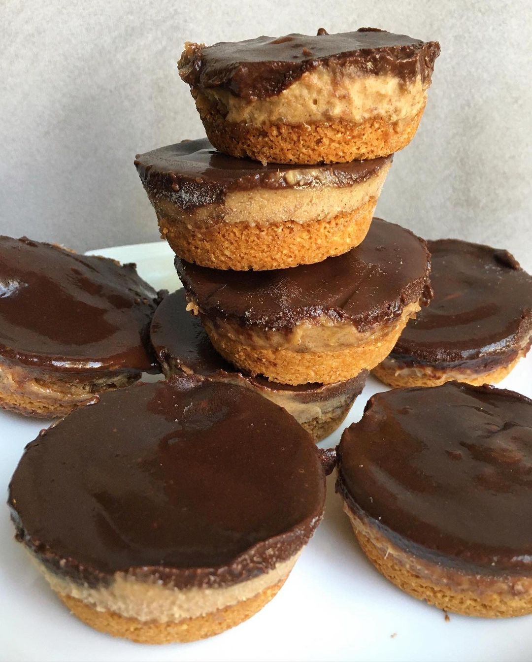 Vegan Twix Cups Dessert