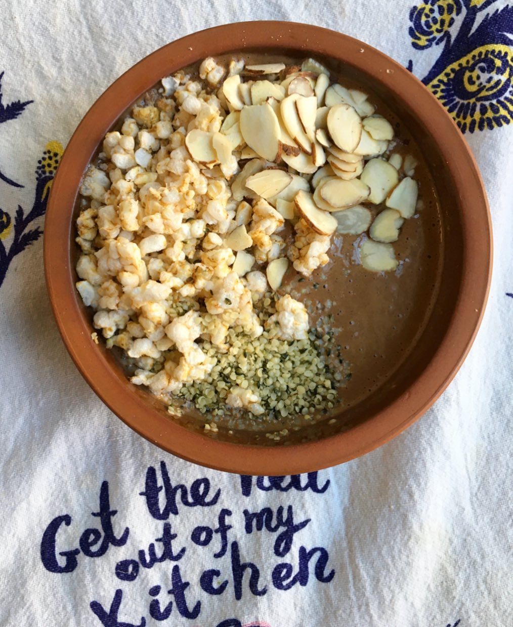 Coffee Chocolate Almond Smoothie Blend