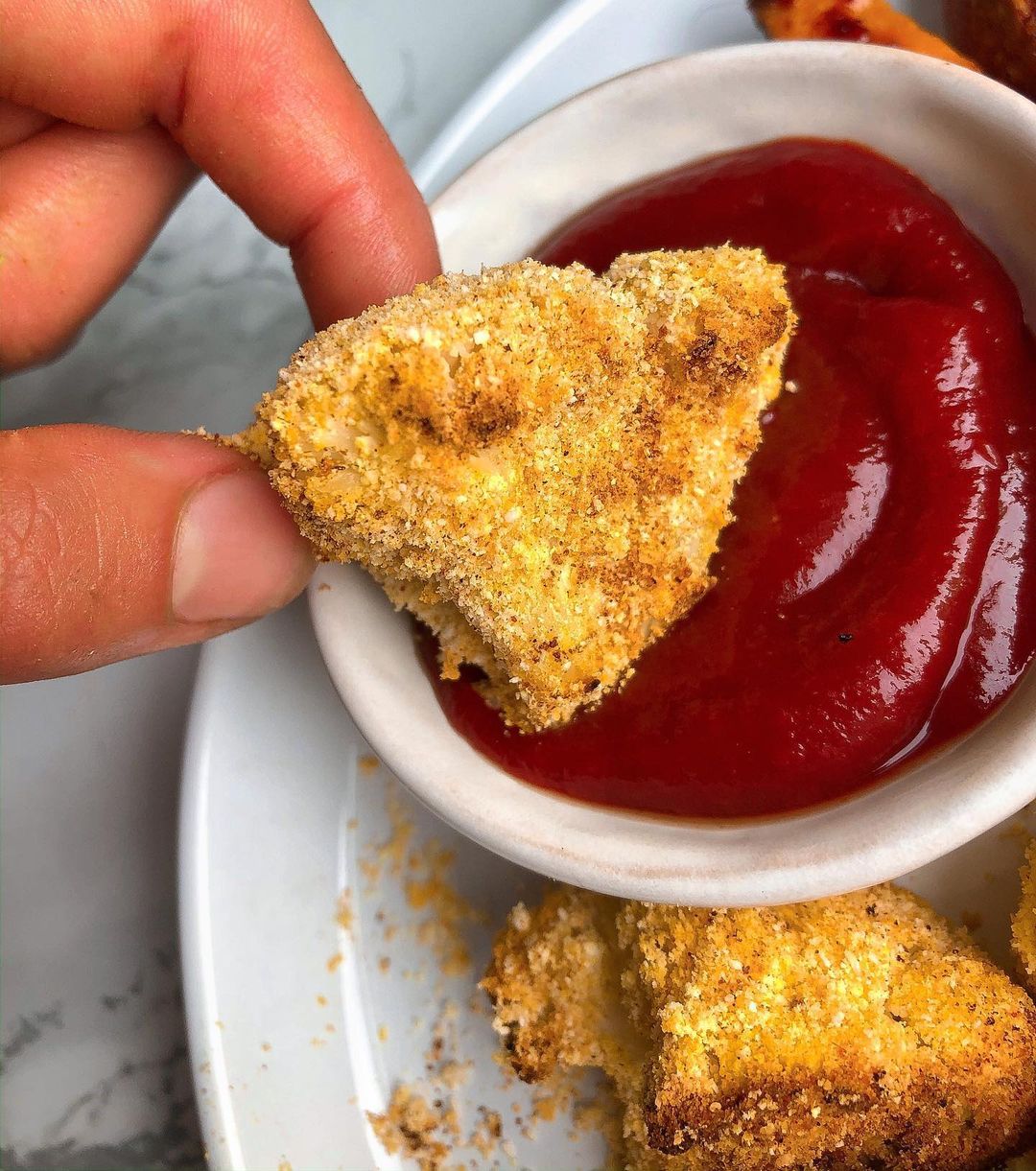 Vegan Gluten-Free Cauliflower Nuggets