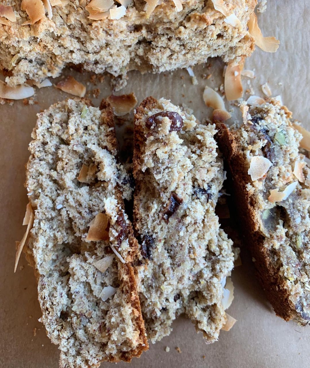 Toasted Coconut Banana Bread