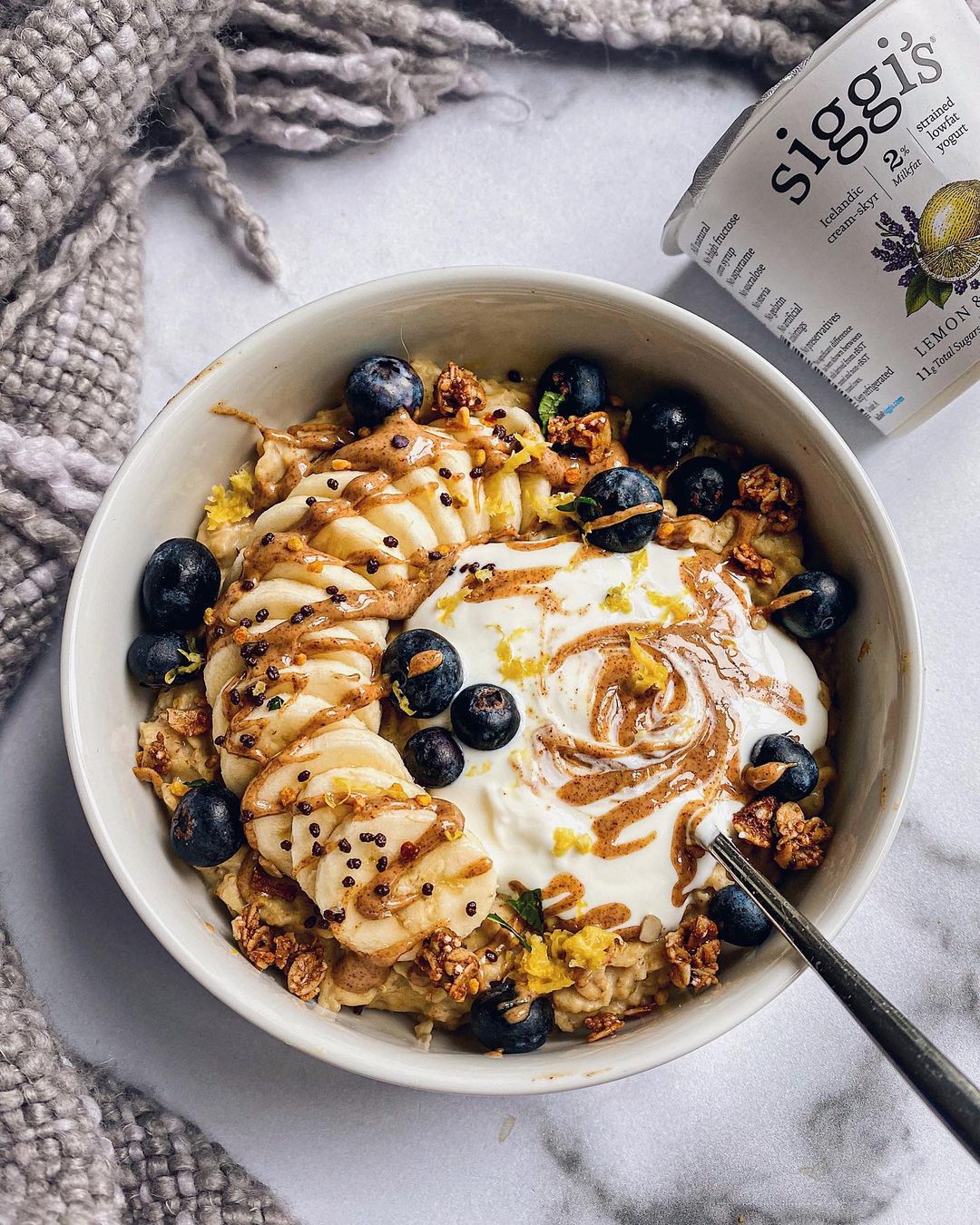 Lemon Lavender Overnight Oats