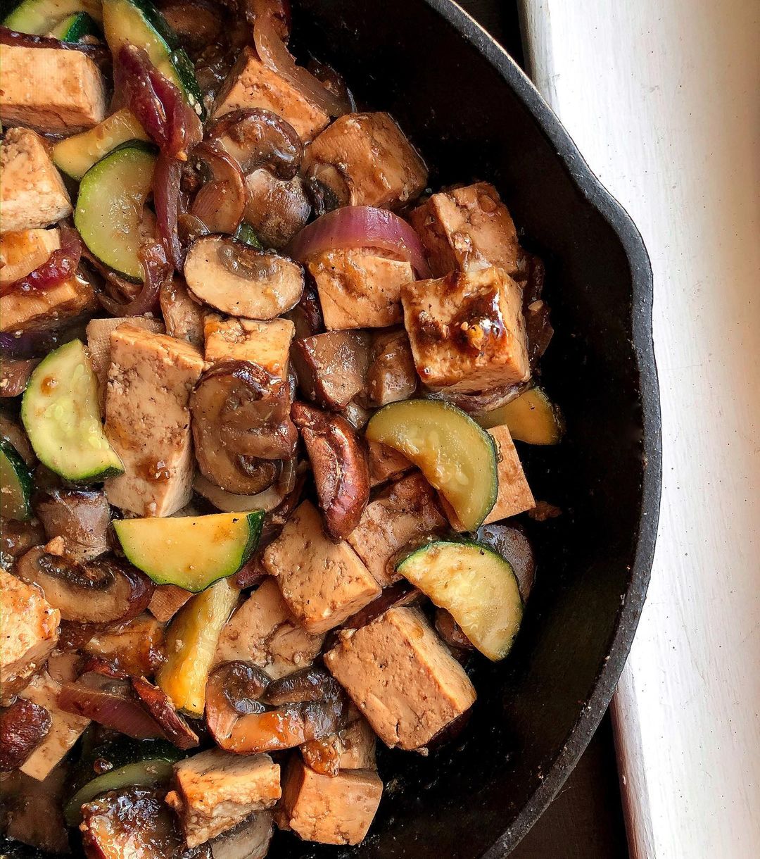 Tasty Tofu Stir Fry with Vegetables